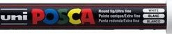 Posca Marker - Fineliner - Paintmarker - #1 - Wit - PC-1MR - Lijndikte 0,7mm - 1 Stuk