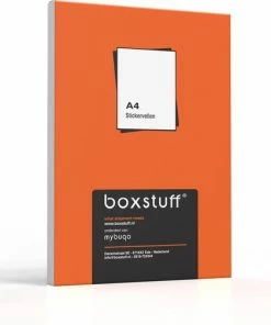 Boxstuff A4 Stickervellen - Ordner Etiketten Stickers - Geschikt Inktjet En Laser Printers - 6 Per Vel - 210x49,4MM 9 Boxstuff A4 Stickervellen - Ordner Etiketten Stickers - Geschikt Inktjet En Laser Printers - 6 Per Vel - 210x49,4MM -Parker Shop 550x504 3