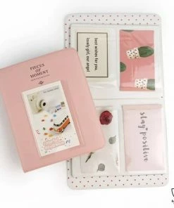 Mini Fotoalbum Roze| 65-vaks Fotoalbum | Musthave | Without Lemon | Geschik Voor Instant Foto's -Parker Shop 550x505