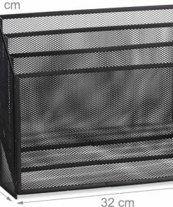 Relaxdays Brievenbak Metaal - Postvak 3 Vakken - Tijdschriftenhouder - Gaas - Briefhouder - Zwart 13 Relaxdays Brievenbak Metaal - Postvak 3 Vakken - Tijdschriftenhouder - Gaas - Briefhouder - Zwart -Parker Shop 550x507