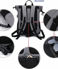 Caliyo Massi Miliano Roll-top Rugzak Unisex 15.6"inch Grijs - (3015-25) - 10 Caliyo Massi Miliano Roll-top Rugzak Unisex 15.6"inch Grijs - (3015-25) - -Parker Shop 550x523 1