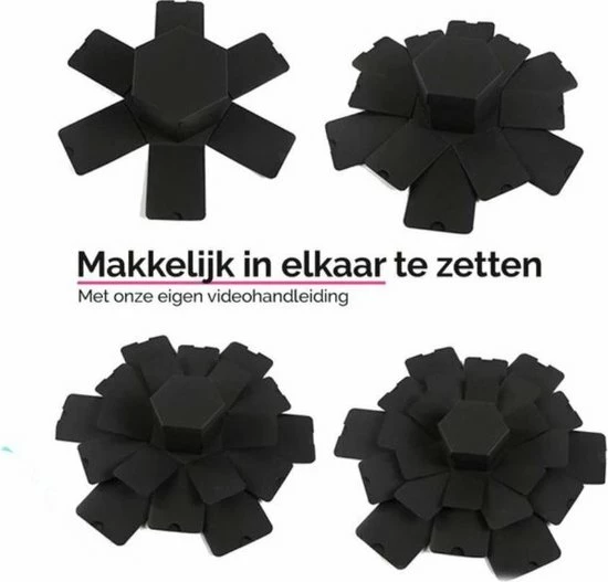 Merkloos Explosion Box – Fotobox – Unieke Geschenkdoos – Liefdes Cadeau Voor Man En Vrouw - Cadeau Voor Hem - Cadeau Voor Haar - Liefde Cadeau 5 Merkloos Explosion Box – Fotobox – Unieke Geschenkdoos – Liefdes Cadeau Voor Man En Vrouw - Cadeau Voor Hem - Cadeau Voor Haar - Liefde Cadeau - Afbeelding 5