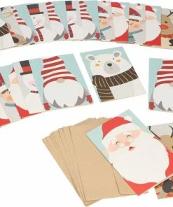 Partizzle® Partizzle 36x Schattige Kerstkaarten Met Enveloppen Set - Leuke Wenskaarten Versturen - Ansichtkaarten Kerst 2022 - 15x10 Cm 10 Partizzle® Partizzle 36x Schattige Kerstkaarten Met Enveloppen Set - Leuke Wenskaarten Versturen - Ansichtkaarten Kerst 2022 - 15x10 Cm -Parker Shop 550x533 1