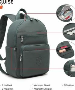 Bagwise® Rugzak - Rugtas - 10 Lt - S - Dames - Heren - 33 Cm(H) X 25 Cm(B) (CR3060) Groen -Parker Shop 550x535 2