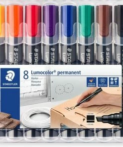 STAEDTLER Lumocolor Permanent Marker Beitelpunt - Box 8 St -Parker Shop 550x535 7