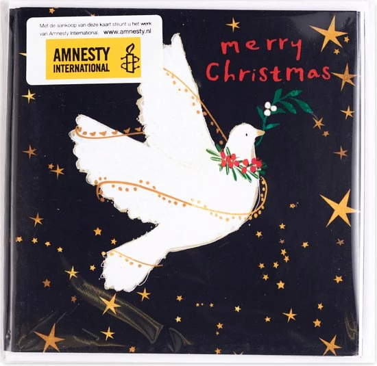Mappublishing 3 Pakjes Kerstkaarten Amnesty Duif, 8-delig 1 Mappublishing 3 Pakjes Kerstkaarten Amnesty Duif, 8-delig