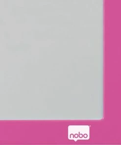 Nobo Klein Magnetisch Whiteboard/Memobord Voor Aan De Muur - Inclusief Whiteboard Marker, Magneten En Wisser - 58.5 X 43 Cm - Roze -Parker Shop 550x540