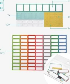 Navaris Magnetische Weekplanner - 40 X 32 Cm - Inclusief 115 Stickers En Stift - Uitwisbare Familieplanner - Magneetbord - Wit 12 Navaris Magnetische Weekplanner - 40 X 32 Cm - Inclusief 115 Stickers En Stift - Uitwisbare Familieplanner - Magneetbord - Wit -Parker Shop 550x547 8