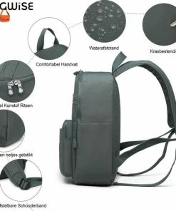 Bagwise® Rugzak - Rugtas - 10 Lt - S - Dames - Heren - 33 Cm(H) X 25 Cm(B) (CR3060) Groen -Parker Shop 550x549 9