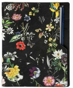 1016-12 A5 Compact Organizer 1 Week Per 2 Paginas 2022-2023-2024 Bloemenzee Zwart Kalpa -Parker Shop 550x550 125