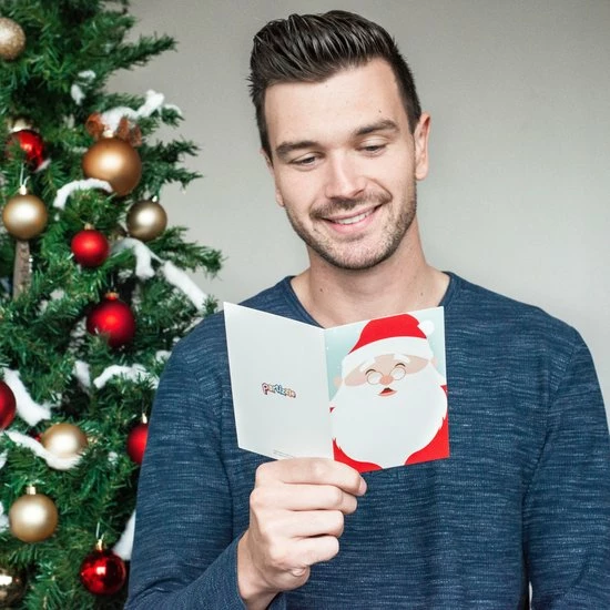 Partizzle® Partizzle 36x Schattige Kerstkaarten Met Enveloppen Set - Leuke Wenskaarten Versturen - Ansichtkaarten Kerst 2022 - 15x10 Cm 2 Partizzle® Partizzle 36x Schattige Kerstkaarten Met Enveloppen Set - Leuke Wenskaarten Versturen - Ansichtkaarten Kerst 2022 - 15x10 Cm - Afbeelding 2