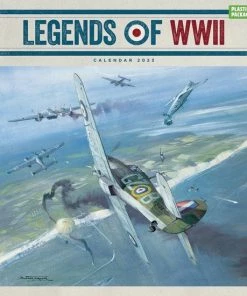 CAROUSEL CALENDARS Legends Of WWII Kalender 2023