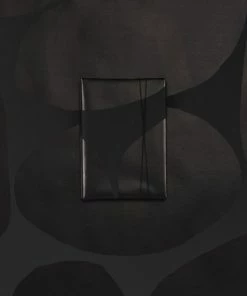 Paperoni - Stones - Luxe Cadeaupapier - Inpakpapier - Rol Met Bijpassend Koord - Zwart