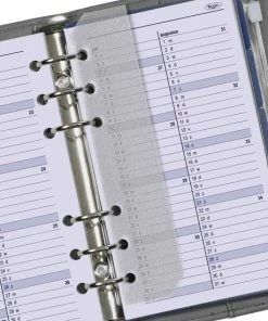 1111-76 Personal (Standaard) Organizer 1 Week Per 2 Paginas 2022-2023-2024 Croco Grijs Kalpa -Parker Shop 550x550 178