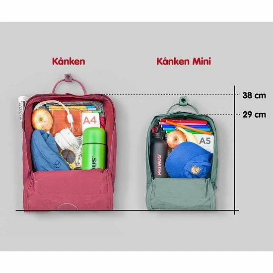 Fjallraven Kanken Rugzak 16 Liter - Dahlia Roze 11 Fjallraven Kanken Rugzak 16 Liter - Dahlia Roze - Afbeelding 11