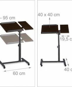 Relaxdays Laptoptafel Op Wieltjes - Hout - Laptopstandaard - Ook Voor Linkshandigen - Zwart 19 Relaxdays Laptoptafel Op Wieltjes - Hout - Laptopstandaard - Ook Voor Linkshandigen - Zwart -Parker Shop 550x550 257