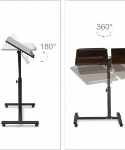 Relaxdays Laptoptafel Op Wieltjes - Hout - Laptopstandaard - Ook Voor Linkshandigen - Zwart 20 Relaxdays Laptoptafel Op Wieltjes - Hout - Laptopstandaard - Ook Voor Linkshandigen - Zwart -Parker Shop 550x550 258