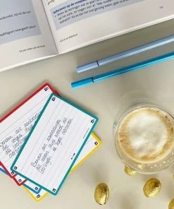 Oxford Flash 2.0 - Flashcards - Gelijnd - A7 - Mint Groene Rand - 80 Stuks -Parker Shop 550x550 339