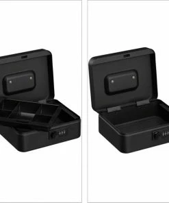 Relaxdays Geldkistje Met Cijferslot - Geldkluisje Slot - Kistje Voor Geld - Geldcassette - Zwart 17 Relaxdays Geldkistje Met Cijferslot - Geldkluisje Slot - Kistje Voor Geld - Geldcassette - Zwart -Parker Shop 550x550 368