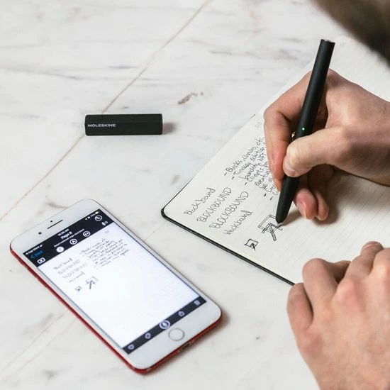 Moleskine Smart Writing Set (2022) Met Gelinieerd Zwart Notitieboek 7 Moleskine Smart Writing Set (2022) Met Gelinieerd Zwart Notitieboek - Afbeelding 7