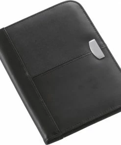 Lupine Leren Schrijfmap A5 - Documentenmap - A5 - Ritssluiting - Leder - Conferentiemap