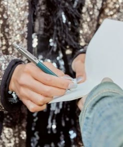 Parker Jotter Originals-balpennen | Glam Rock-collectie | Pauwblauw En Zonneschijngeel | Blauwe Inkt | Blister