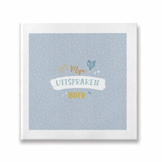 Maan Amsterdam Uitsprakenboek - Blauw - Invulboek Voor De Leukste En Grappigste Uitspraken Van Kinderen - 15 X 15 Cm 1 Maan Amsterdam Uitsprakenboek - Blauw - Invulboek Voor De Leukste En Grappigste Uitspraken Van Kinderen - 15 X 15 Cm