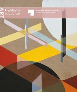 Bekking & Blitz - Maandkalender 2023 - Kunstkalender - Museum Kalender – Art Highlights SMB Maandkalender 2023 - 16 Maanden Kalender - Rijk Geïllustreerd - 30 X 30 Centimeter - Opgehangen 30 X 60 Centimeter - Voorzien Van Weeknummers