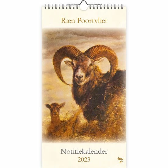 Comello Rien Poortvliet Maand Notitiekalender - 2023 - Bok 1 Comello Rien Poortvliet Maand Notitiekalender - 2023 - Bok