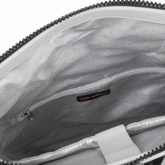 New Rebels® Mart - Rugtas - Grijs - Waterbestendig - Roll-top - 15.6151413121087 - 35x10x46cm - Rugzak / Backpack 2 New Rebels® Mart - Rugtas - Grijs - Waterbestendig - Roll-top - 15.6151413121087 - 35x10x46cm - Rugzak / Backpack - Afbeelding 2