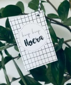 HOUSE OF LOLA 20x Minikaartjes / Kleine Kaartjes / Cadeaulabels | Verjaardag En Meer | Zwart & Wit -Parker Shop 550x550 548