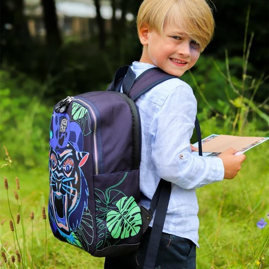 Pick & Pack Tijger - Rugzak - Carbon - Maat M 6 Pick & Pack Tijger - Rugzak - Carbon - Maat M - Afbeelding 6