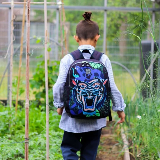 Pick & Pack Tijger - Rugzak - Carbon - Maat M 8 Pick & Pack Tijger - Rugzak - Carbon - Maat M - Afbeelding 8