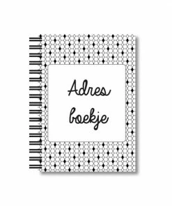 De Pastorie Adresboekje A6-formaat | Adressenboek