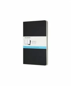 Moleskine Cahier Journals - Large - Gestippeld - Zwart - Set Van 3