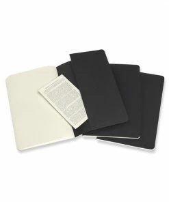 Moleskine Cahier Journals - Large - Gestippeld - Zwart - Set Van 3 -Parker Shop 550x550 708