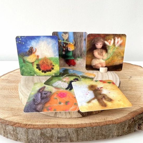 Het Wol Feetje Jaarring Kaarten ° Set 1 ° Seizoenskaarten ° Lente En Zomer ° Jaarfeesten ° Seizoenstafel ° Vrije School ° Grimm's Jaarring ° Waldorf ° Antroposofisch ° Verjaardagskaartjes ° 6 Vierkante Kaartjes 1 Het Wol Feetje Jaarring Kaarten ° Set 1 ° Seizoenskaarten ° Lente En Zomer ° Jaarfeesten ° Seizoenstafel ° Vrije School ° Grimm's Jaarring ° Waldorf ° Antroposofisch ° Verjaardagskaartjes ° 6 Vierkante Kaartjes