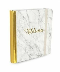 Comello Adresboek Groot Peter Pauper Marble