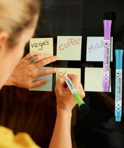 BOTC Whiteboard Stiften - Whiteboard Marker Ronde Punt - Whiteboard Stiften - 8 Stuks - Met Wisser -Parker Shop 550x550 802