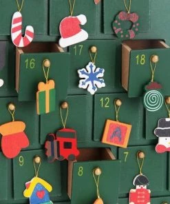 Merkloos Spielwerk Herbruikbare Adventskalender - Kerstboom 24 Deuren -Parker Shop 550x550 91