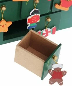 Merkloos Spielwerk Herbruikbare Adventskalender - Kerstboom 24 Deuren -Parker Shop 550x550 92