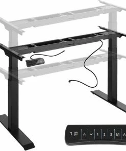 Tectake Elektrisch Tafelframe Denis - Zwart - 402997 - 180x68x123 Cm - Zit-sta Bureau -Parker Shop 550x552 6
