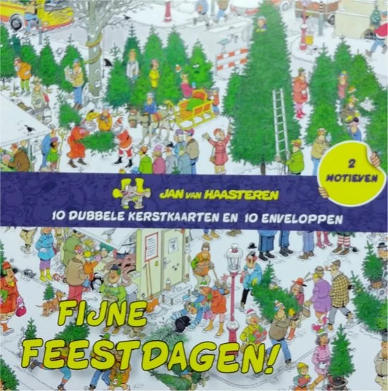 Kaarten - Kerst - Jan Van Haasteren - Driving Home/kerstboom Verkoop - 10st. 2 Kaarten - Kerst - Jan Van Haasteren - Driving Home/kerstboom Verkoop - 10st. - Afbeelding 2