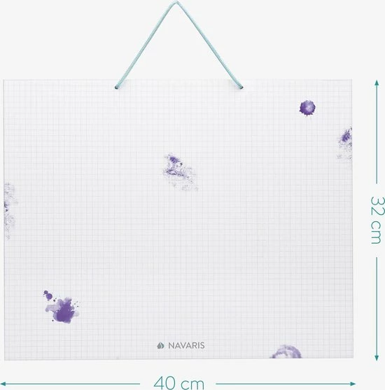 Navaris Magnetische Weekplanner - 40 X 32 Cm - Inclusief 115 Stickers En Stift - Uitwisbare Familieplanner - Magneetbord - Wit 5 Navaris Magnetische Weekplanner - 40 X 32 Cm - Inclusief 115 Stickers En Stift - Uitwisbare Familieplanner - Magneetbord - Wit - Afbeelding 5