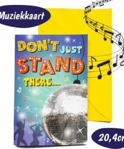 Happy Happenings Verjaardagskaart Met Geluid – Disco Kaart Met Muziek – Verjaardagskaarten Voor Kinderen – Ansichtkaarten - Verjaardag Muziekkaart - Muziekwenskaart - Wenskaart Grappig - Birthday Card – Met Roze Envelop