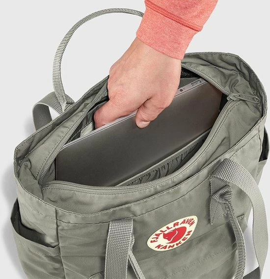 Fjallraven Fjällräven Kånken Totepack Unisex Rugzak - Fog 28 Fjallraven Fjällräven Kånken Totepack Unisex Rugzak - Fog - Afbeelding 28