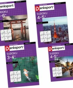 Denksport Sudoku Puzzelboek Pakket Najaar 2022