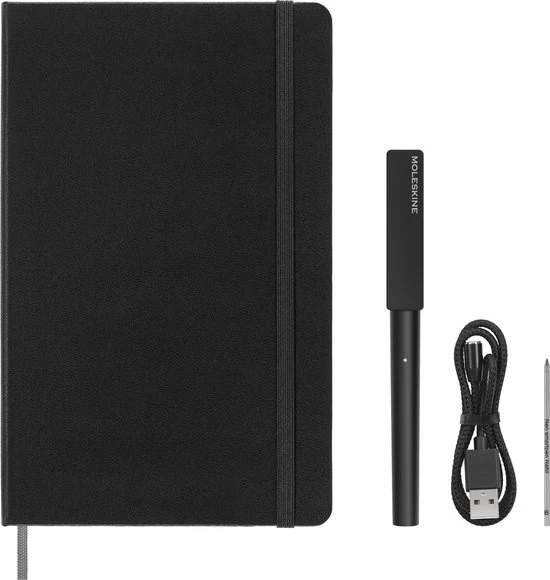 Moleskine Smart Writing Set (2022) Met Gelinieerd Zwart Notitieboek 10 Moleskine Smart Writing Set (2022) Met Gelinieerd Zwart Notitieboek - Afbeelding 10