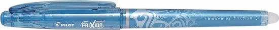 Pilot FriXion Lichtblauwe Rollerball Ball 0.5mm Erasable Pen - 0.5mm Uitgumbare Balpen 1 Pilot FriXion Lichtblauwe Rollerball Ball 0.5mm Erasable Pen - 0.5mm Uitgumbare Balpen