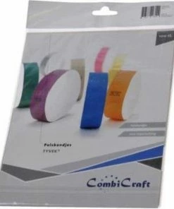 CombiCraft Blanco Tyvek Polsbandjes Zilver - 100 Stuks 9 CombiCraft Blanco Tyvek Polsbandjes Zilver - 100 Stuks -Parker Shop 550x594 2